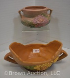 (2) Roseville Water Lily pieces