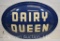 Dairy Queen single sided oval bubble sign