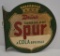 Drink Canada Dry Spur Cola dbl. sided tin flange sign