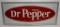 Drink Dr Pepper single sided/self framed tin embossed NOS sign