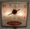 1960's Drink Dr Pepper advertising clock - lights and works