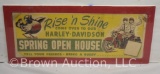 Harley-Davidson Spring Open House paper advertising piece
