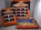 Allis-Chalmers WD45 tractor decorative light set and ornaments set (new in box); Christmas Manger