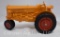 1950's Slik Toys Minneapolis-Moline UB row crop tractor