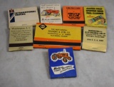 (8) Advertising matchbooks (all Kansas)