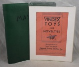 Vindex Toys and Novelties literature and Maytag catalog