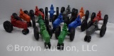 (13) Scale Models Museum plastic toy tractors