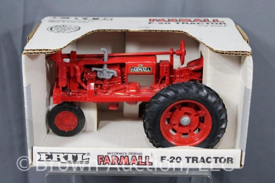 Farmall F-20 diecast tractor, red