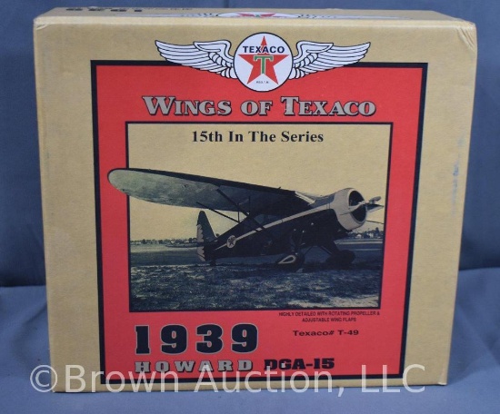 "WoT" diecast airplane bank, 1939 Howard DGA-15, #15