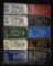 (10) assorted 1960's Kansas license tags