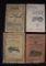 (4) Tractor operator's manuals & parts lists - Case, Minneapolis-Moline, McCormick Deering