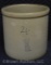 4-gal. Blue Ribbon Brand salt-glaze crock