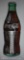 Coca-Cola aluminum advertising bottle thermometer