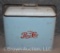 Pepsi-Cola A4 soda cooler / ice chest, baby blue