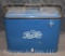 Pepsi-Cola A4 soda cooler / ice chest, blue