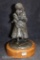 Marian Jollliffe (Engle) bronze sculpture, Navajo Kids, 9