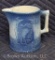 Blue and white Stoneware 6.5