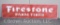 Firestone Farm Tires SST embossed sign - NOS