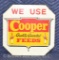 Cooper Feeds DS metal stop sign