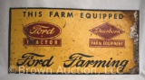 Ford Farming SST advertising sign