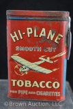 Hi-Plane smooth cut Tobacco pocket tin - prop plane