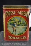 Forest and Stream Tobacco pocket tin