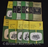 (10) assorted John Deere tractor operator's manuals