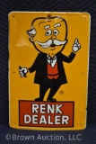 Renk Dealer SST ewmbossed advertising sign