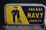 Gail and Ax Navy Tobacco tin
