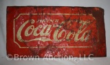 Coca-Cola SST embossed advertising sign