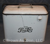 Pepsi-Cola A4 soda cooler / ice chest, black and white