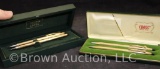 (2) Cross pen and pencil sets, original boxes