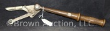 Vintage Remington wood handle automatic clay pigeon skeet thrower