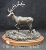 Bronze Elk sculpture, 9