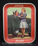 1942 Coca-Cola tray