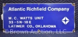 Atlantic Richfield SSP lease sign