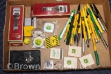 assortment of John Deere smalls and collectibles