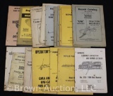 (17) M-M parts/operator manuals - mosltly mowers and sickles