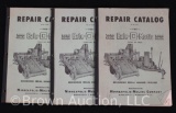 Set of (3) M-M Repair Catalogs for Bale-O-Matic