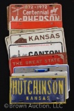 (16) Kansas Booster license tags - some great old ones in there!