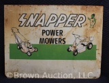 Snapper Mowers DST advertising sign