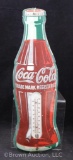 Coca-Cola bottle-shaped advertising thermometer