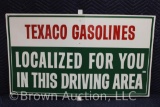 Texaco Gasoline SST sign - pump topper?