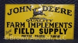 John Deere Farm Implements SST embossed sign