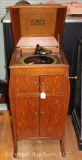 Victor Victrola Talking Machine, Model VV-80, record storage below