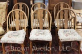 (6) Win Bow-Windsorack dining room chairs by Karpen Furniture, Ca. 1880