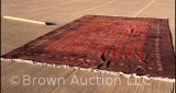 Bokara Pakistan Carpet, 18' x 12' - professionally restored - originally out of Prairie Oak Farms in
