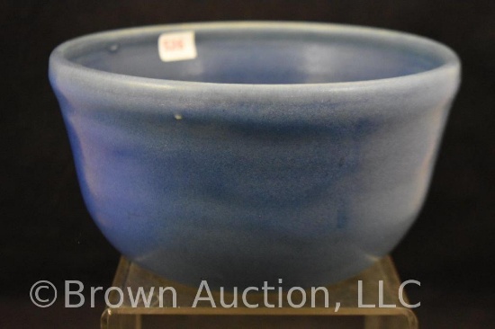 Van Briggle Hand-thrown Original bright blue bowl by Tina Ufford