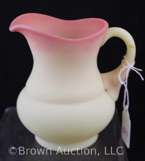 Fenton Burmese 4.5" pitcher