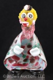 Murano glass clown, 9